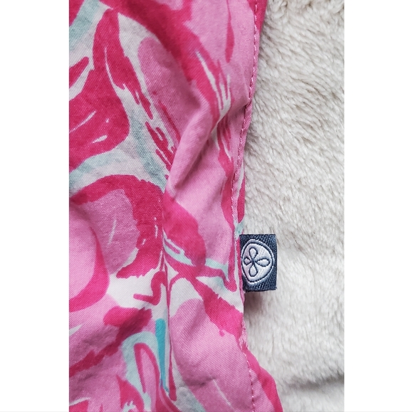 Lauren James water shorts pink floral print size Large - Picture 5 of 8